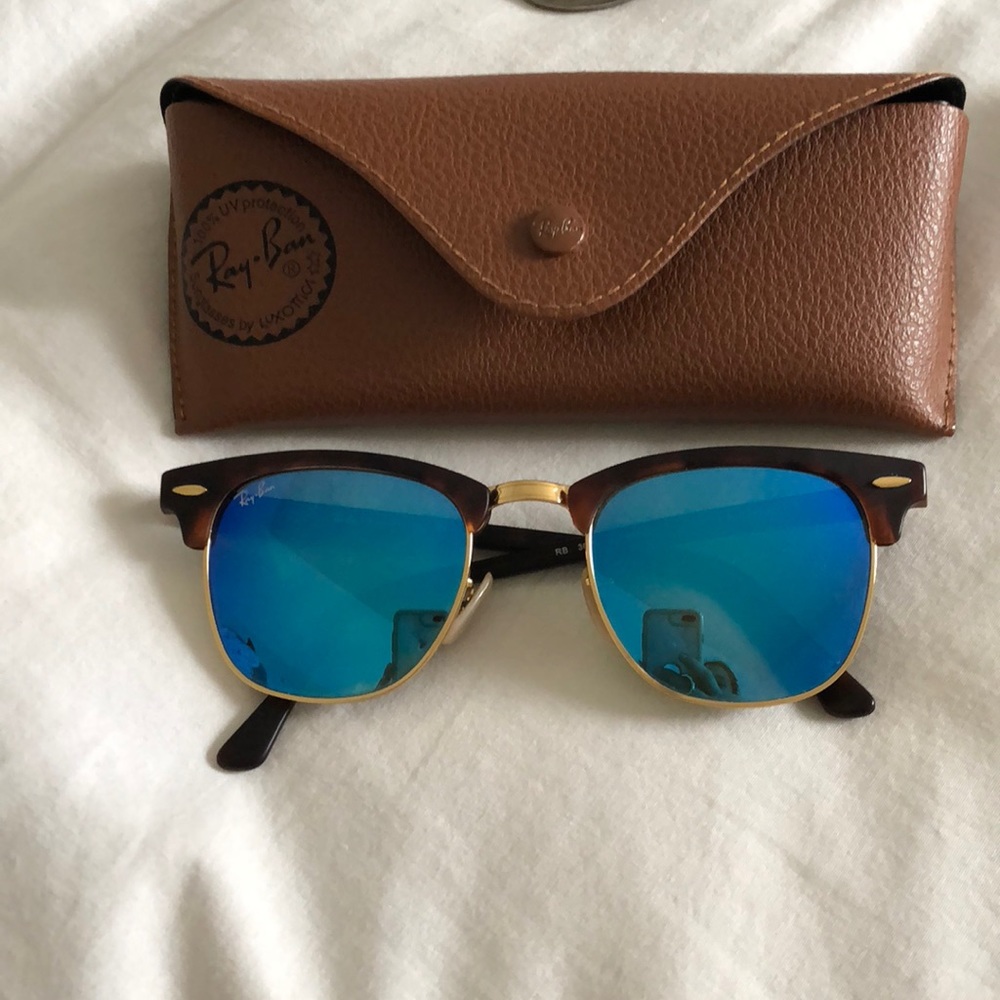 Rayban club master blue